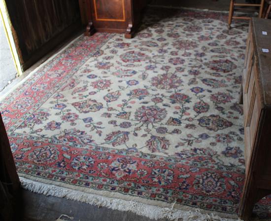 Turkish sparta carpet, 12ft 4in by 7ft 11in(-)